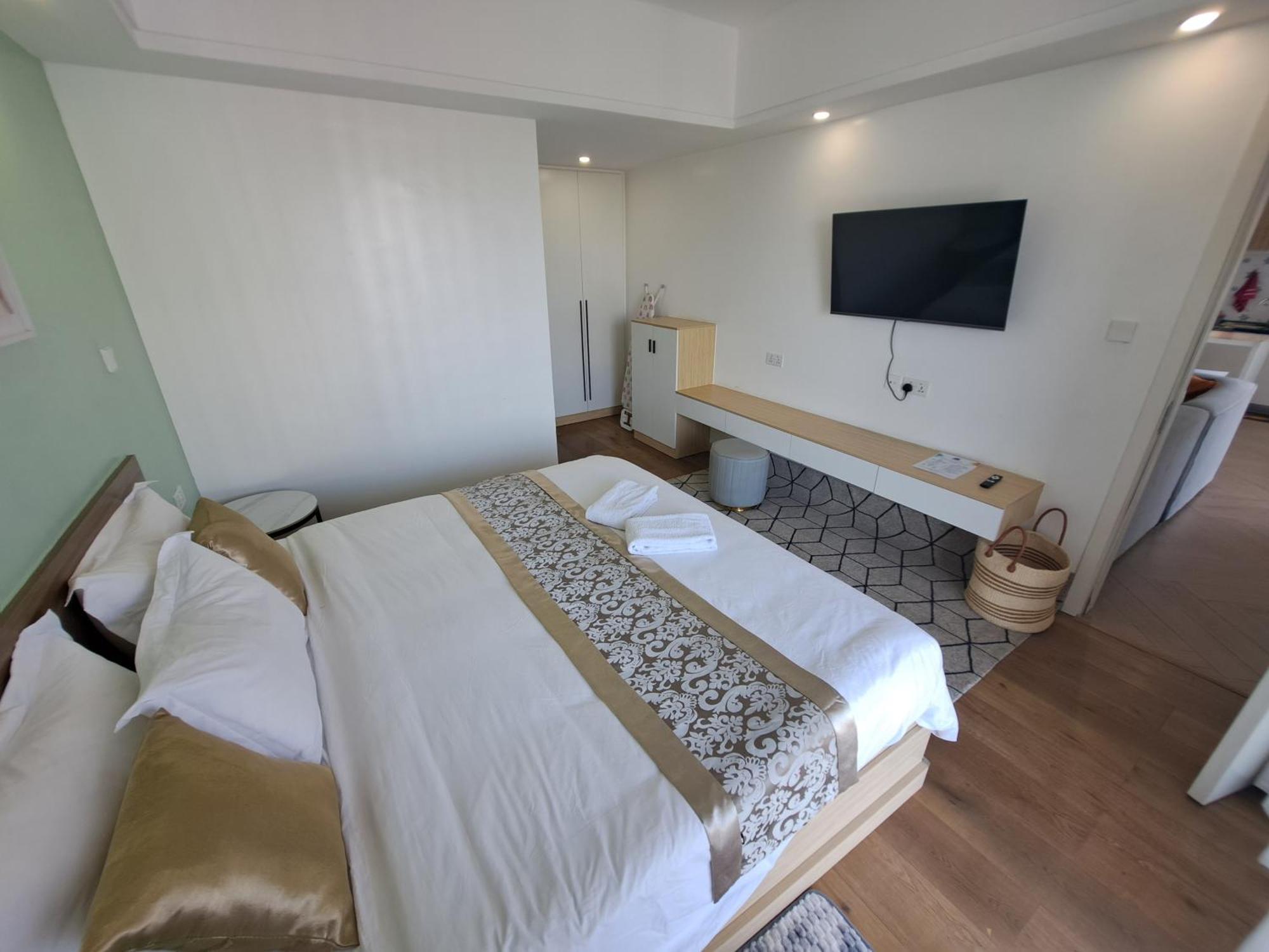 Modern 1Br Apartment In Upperhill, Nairobi Exteriör bild